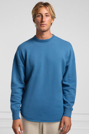 Extreme Cashmere Crew Hop Aqua