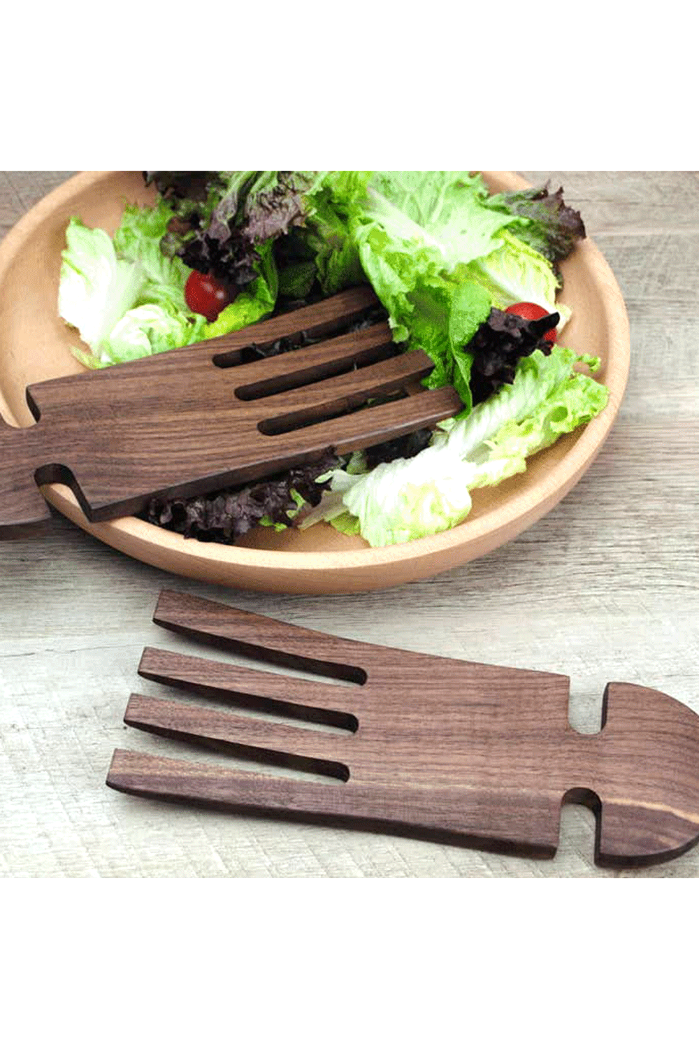 Walnut Salad Hands