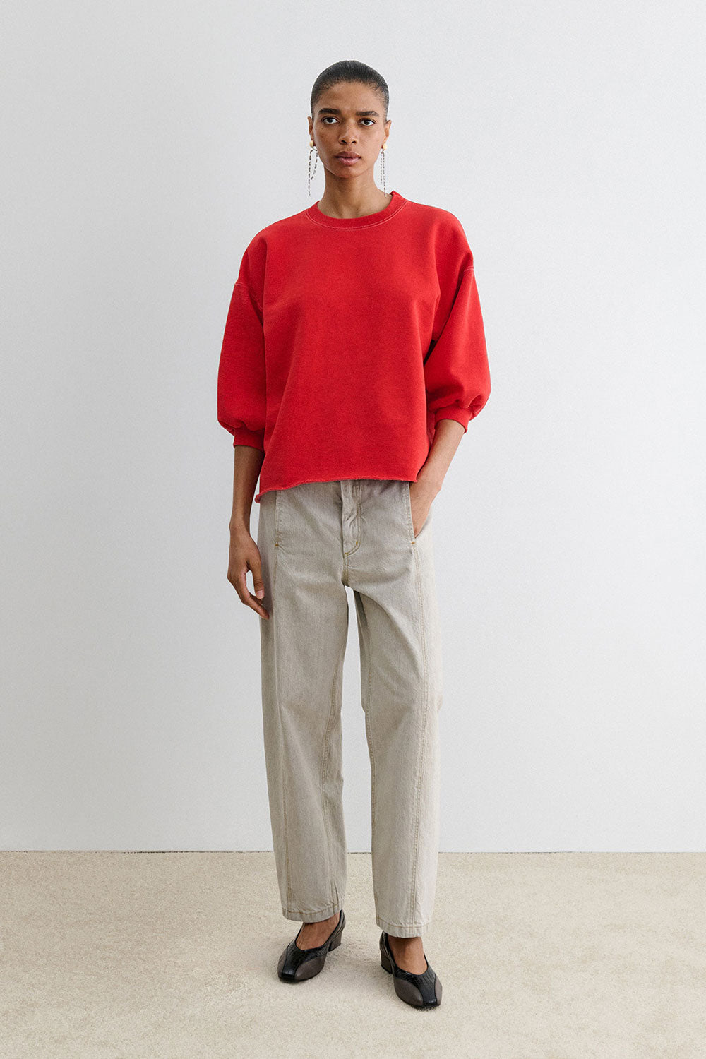 Rachel Comey Fond Sweatshirt Cherry