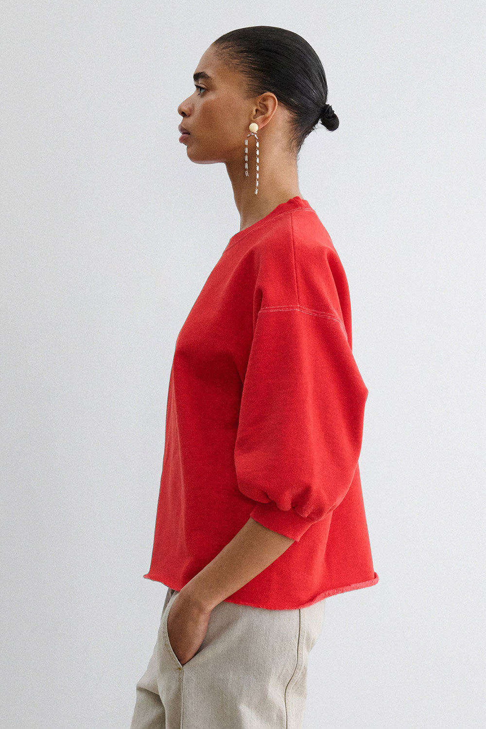 Rachel Comey Fond Sweatshirt Cherry