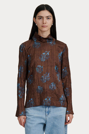 Rachel Comey Varda Top Brown