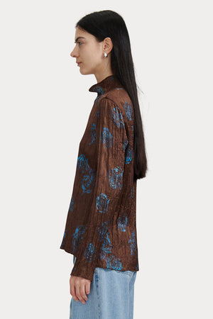 Rachel Comey Varda Top Brown