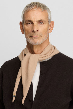 Extreme Cashmere Bandana Camel