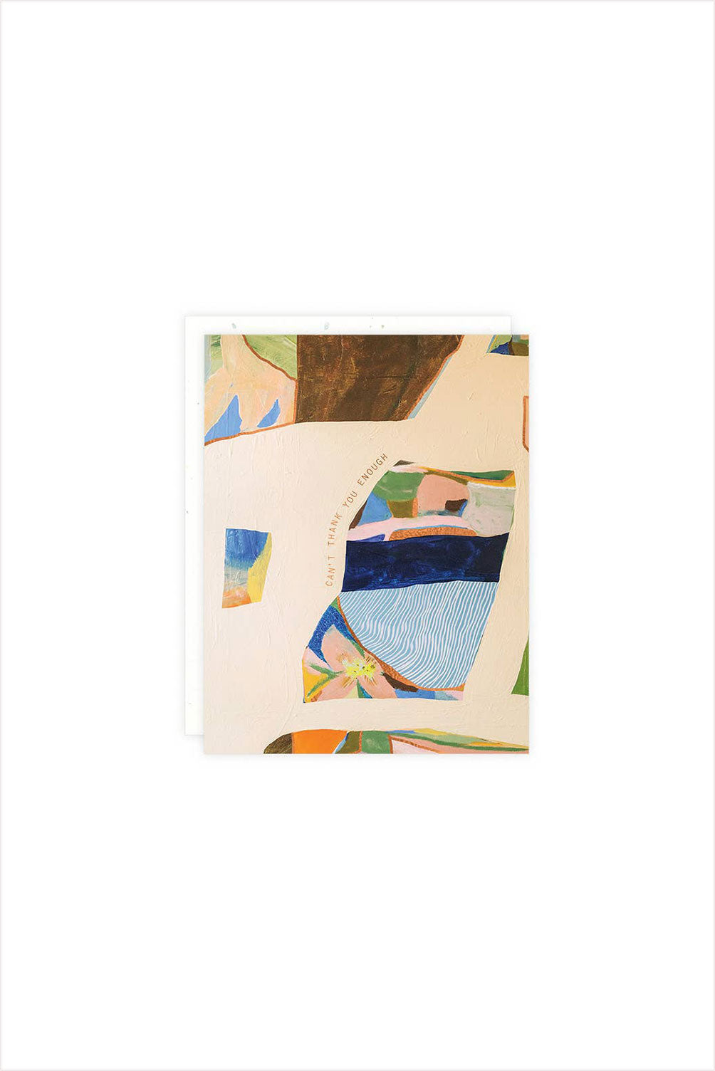 Can't Thank You Enough Abstract Card