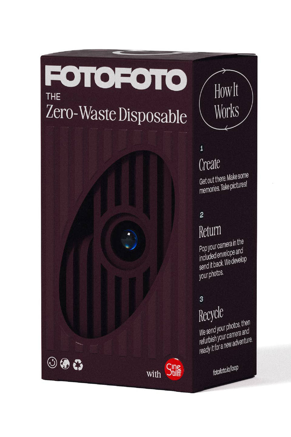 Fotofoto Sustainable Disposable Camera