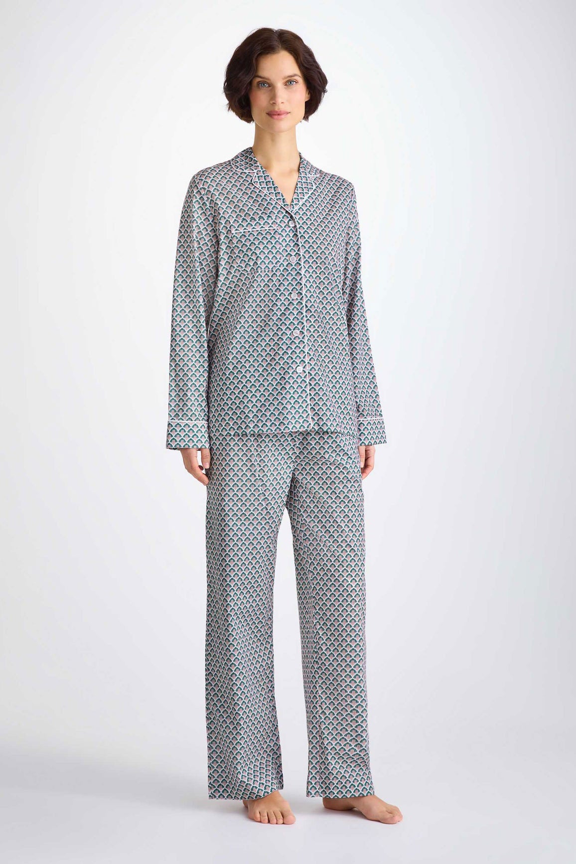 Derek Rose Women&#39;s Pajamas Ledbury 88