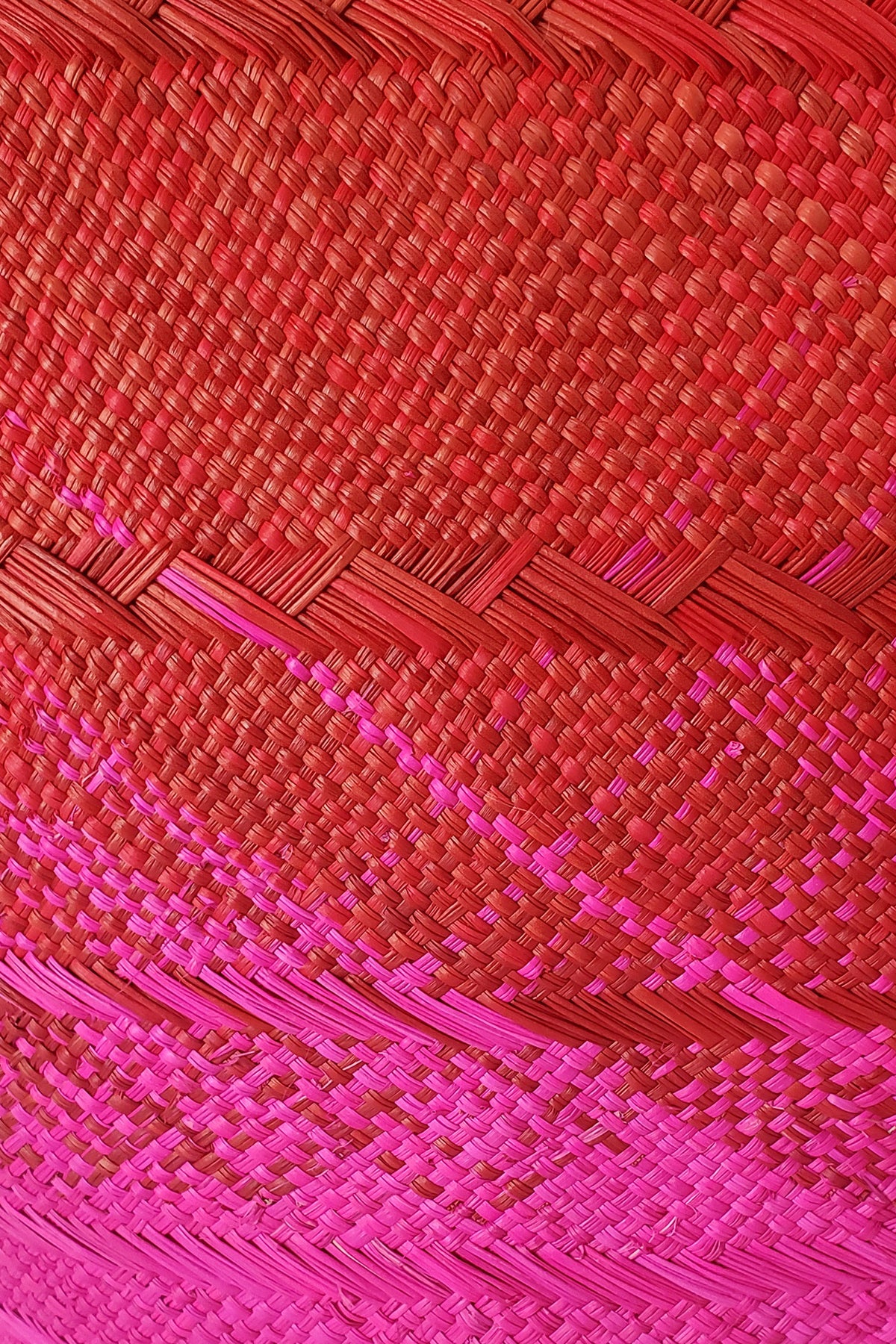 Guanabana Canasto XXL Basket Fuschia &amp; Red