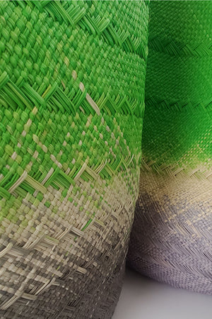 Guanabana Canasto XXL Basket Green & Gray