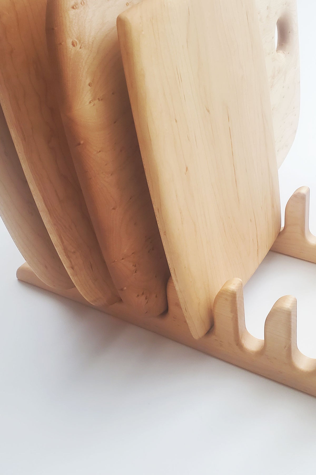 Edward Wohl Maple Display Rack