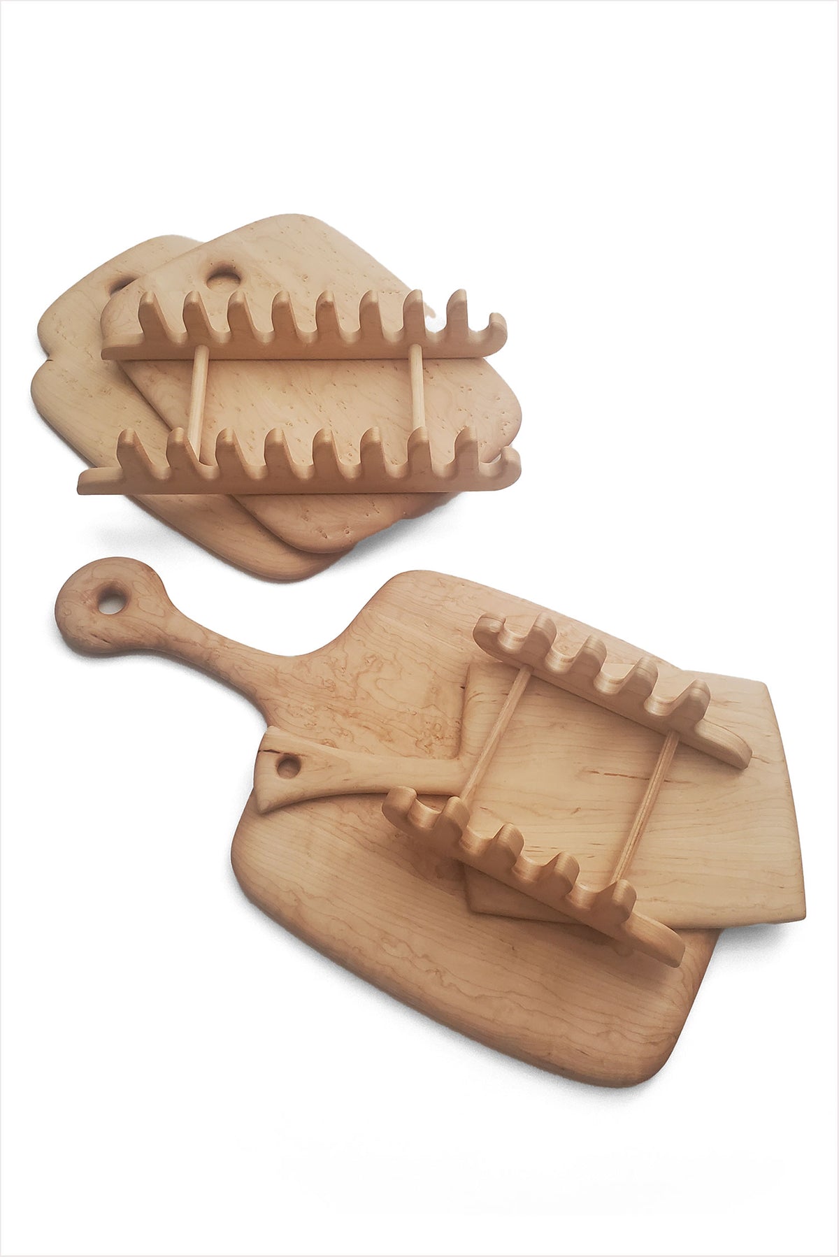 Edward Wohl Maple Display Rack