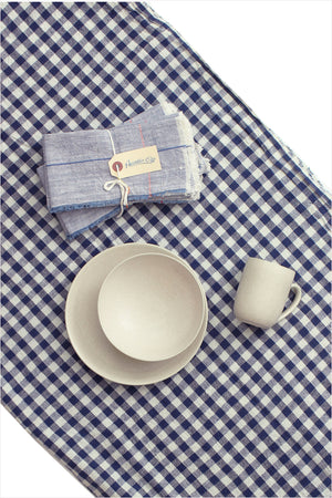 Tablecloth Gingham Indigo