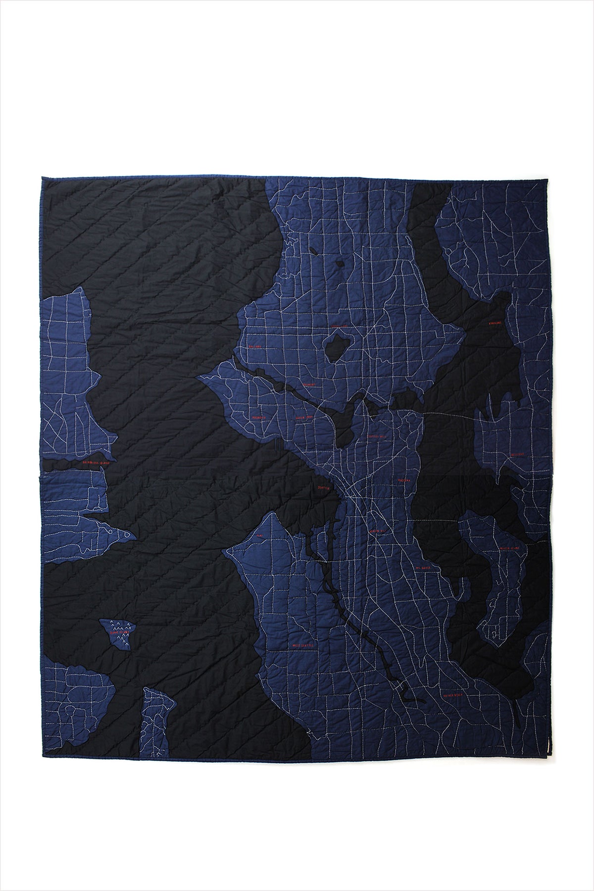 Seattle Quilt Navy