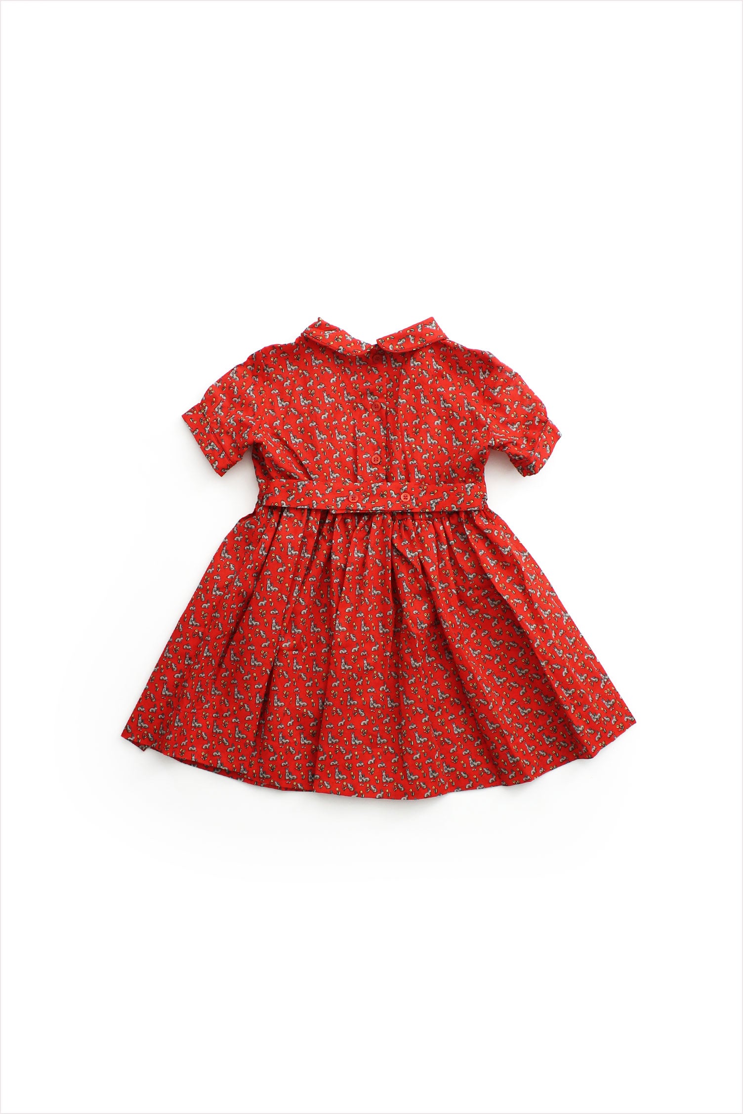 Children's Bunny Dress Red