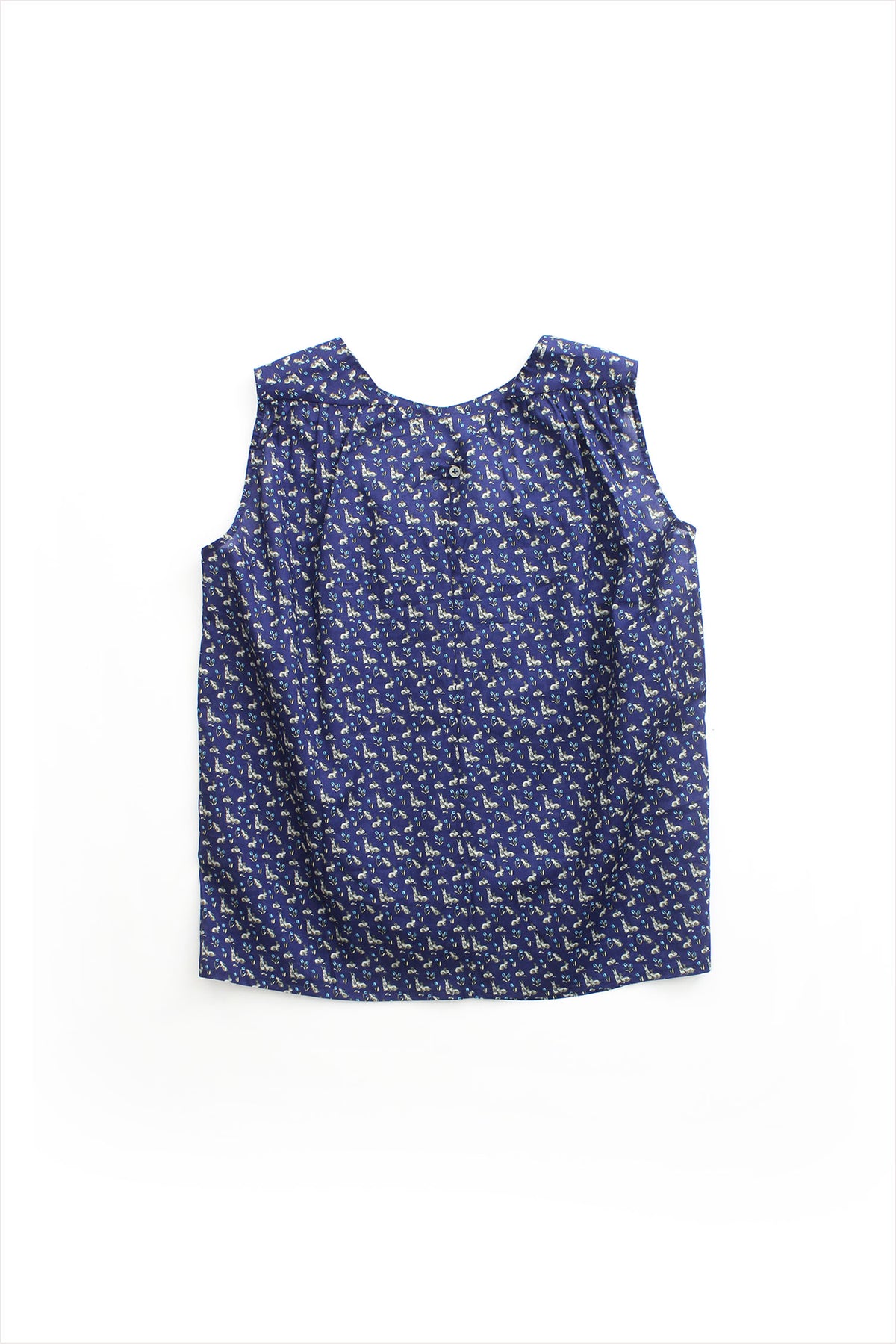F&amp;H Women&#39;s Sleeveless Bunny Top Navy