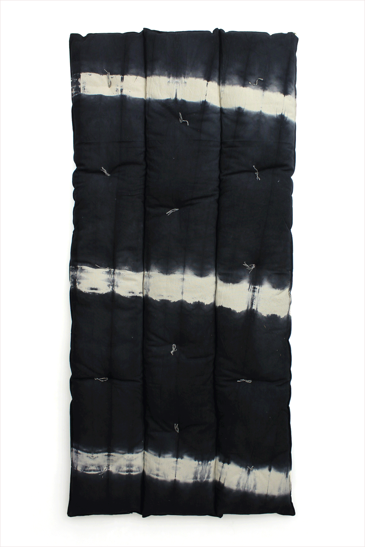 Tensira Rectangular Mattress Black Tie Dye