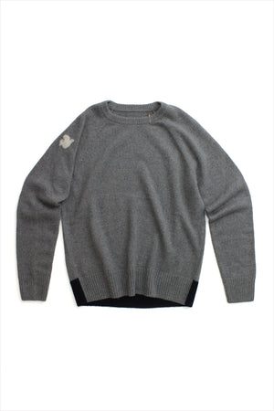 FREECITY Loropiana Cashmere Crew Dove Gray