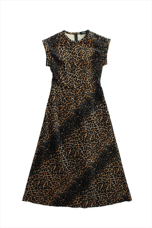Rachel Comey Adri Dress Natural Leopard
