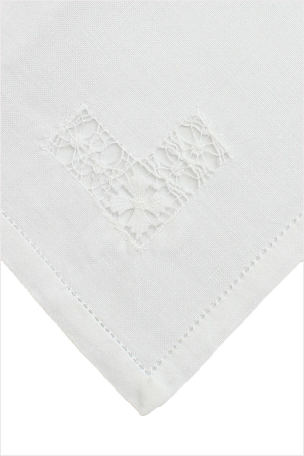 Table Linen Set Floral White