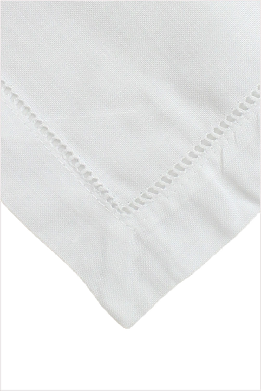 Table Linen Set Multiple Hem Stitch White