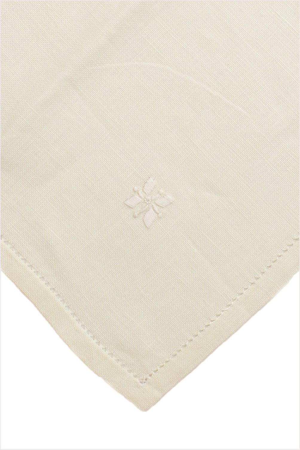 Table Linen Set Embroidered Ecru