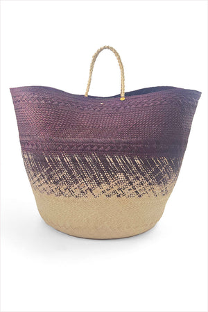 Guanabana Canasto XXL Basket Maroon