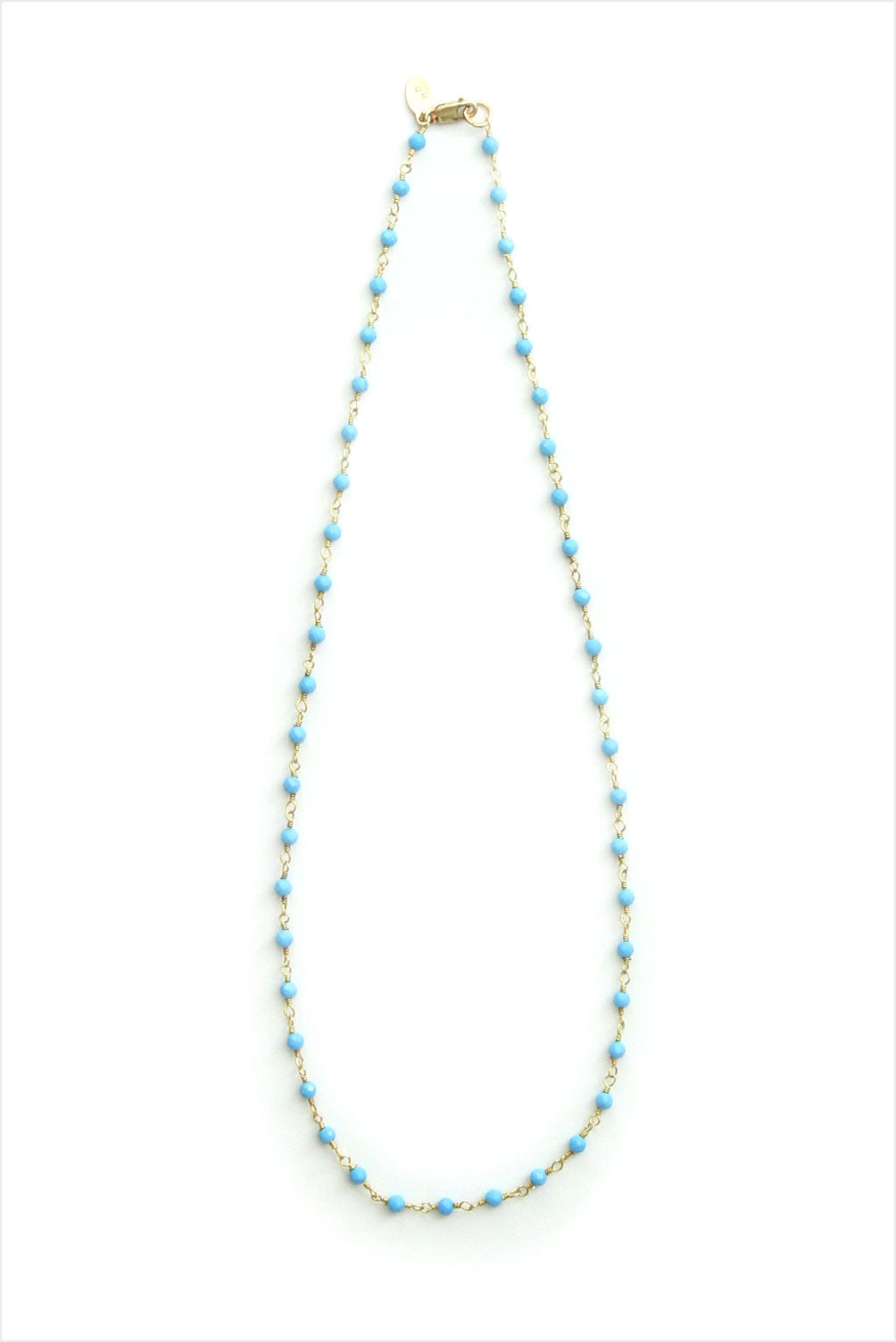 Turquoise Beaded Necklace