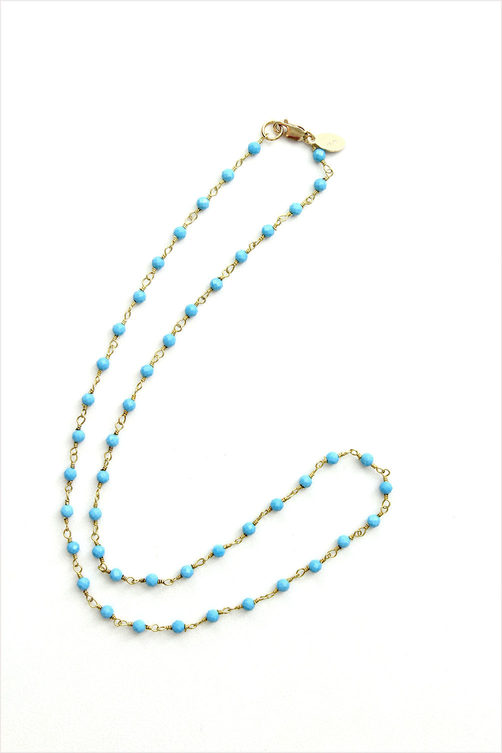 Turquoise Beaded Necklace