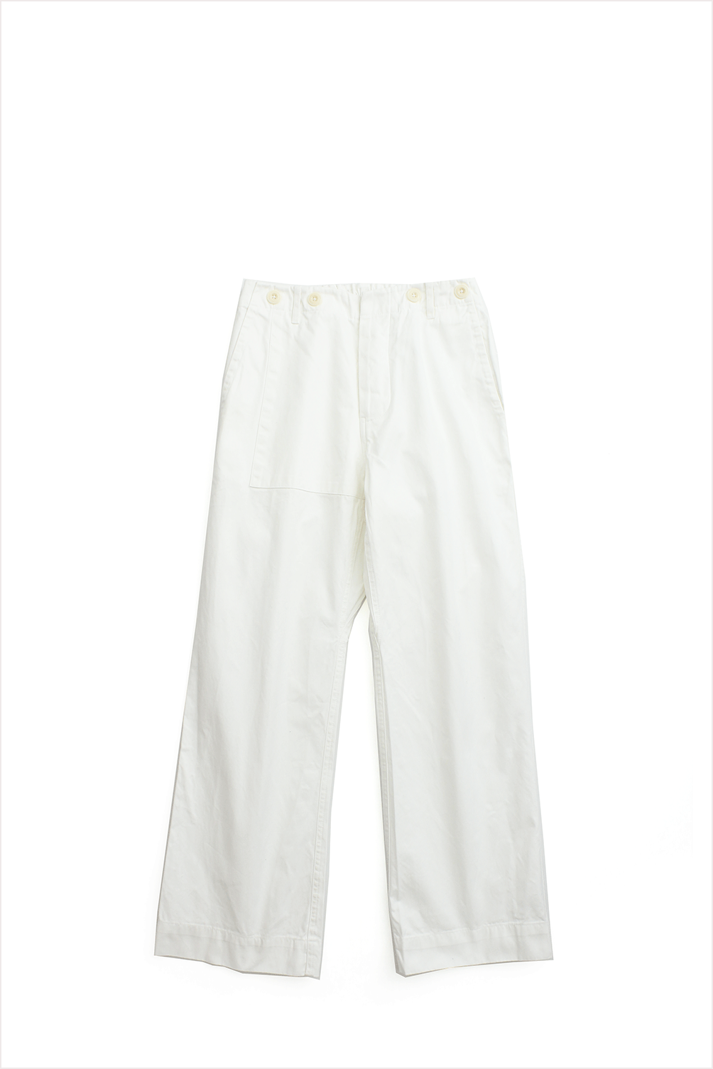 FREECITY French Sailor Japanese Twill Pant White