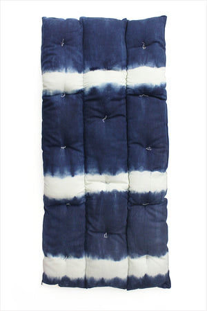 Tensira Rectangular Mattress Dark Indigo Tie Dye