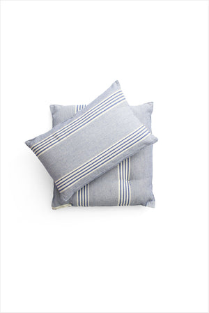 Tensira Mini Cushion Sky Blue Off White Stripe