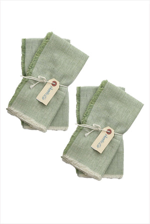 Auntie Oti Napkin Set Mint