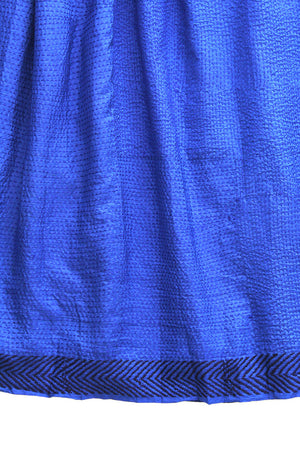 Injiri Folklore Skirt 94 Blue