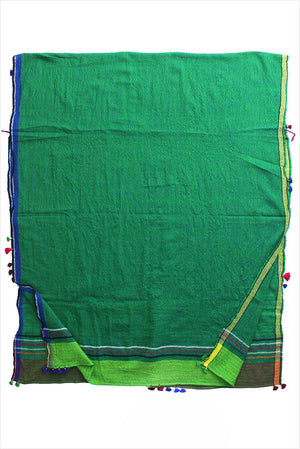 Injiri Folklore Scarf 114 Bright Green