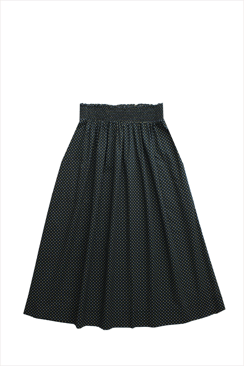 F&amp;H Women’s Print Shirred Waist Skirt