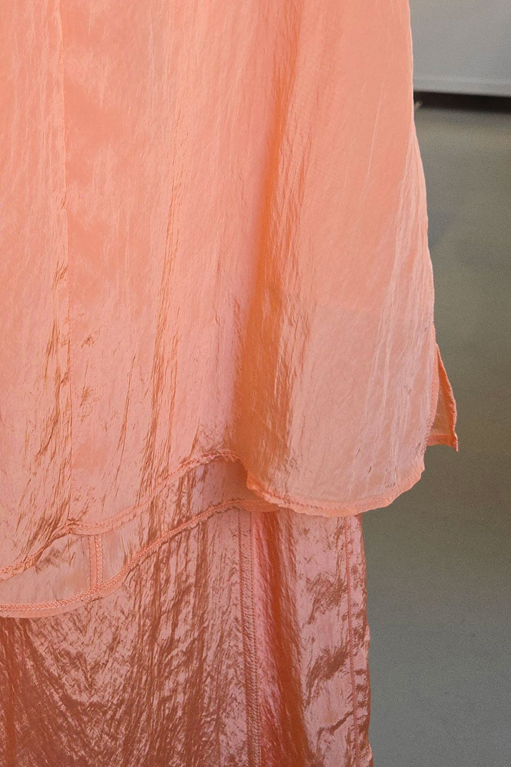 forte_forte Satin Longuette Skirt Pesco