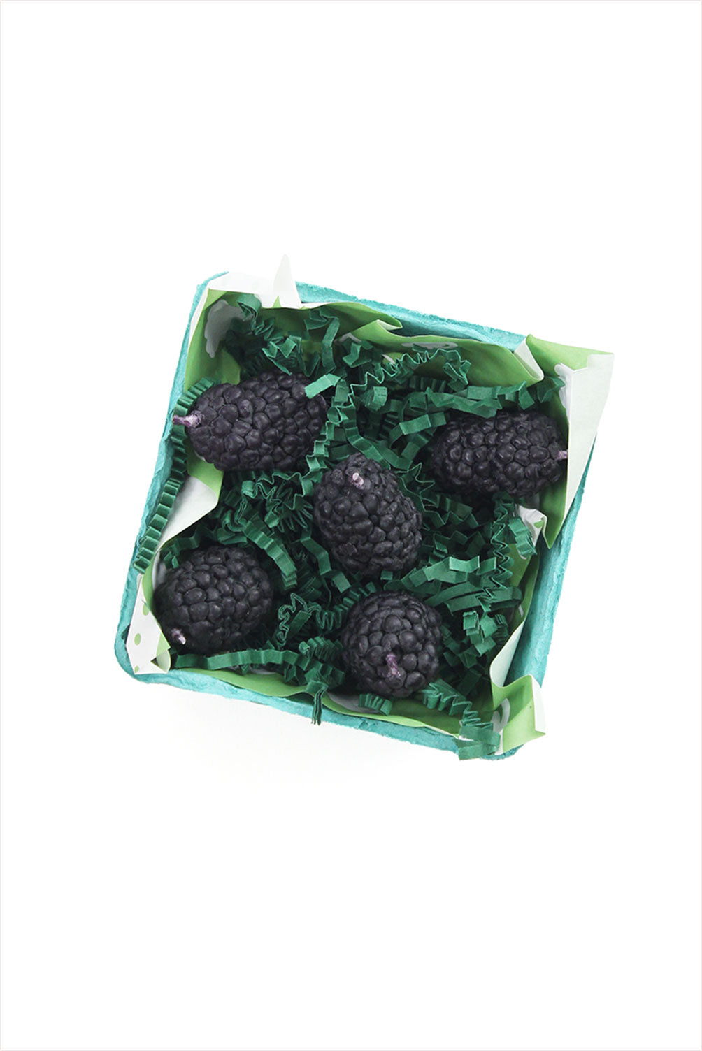 Beeswax Blackberry Birthday Candles - 10 Pack