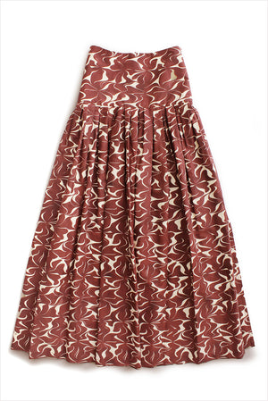 Vanessa Bruno Elysee Skirt Brun