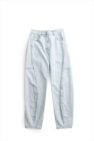 Tibi Sid Jean Bleached Denim