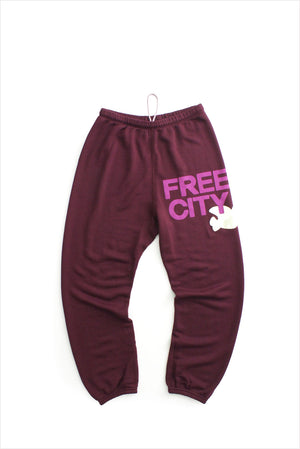 FREECITY Superfluff Lux OG Sweatpant Deeplove Cream