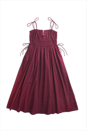 Vanessa Bruno Eldora Dress Bordeaux