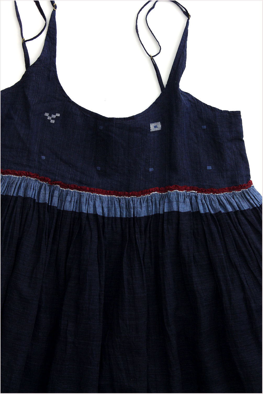 Injiri Amber 73 Slip Dress Navy