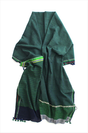 Injiri Amber 121 Scarf Green