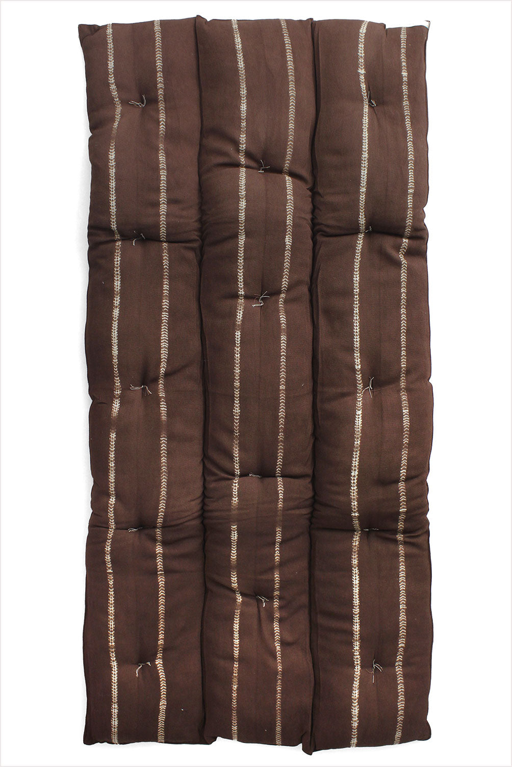 Tensira Rectangular Mattress Chocolate Brown