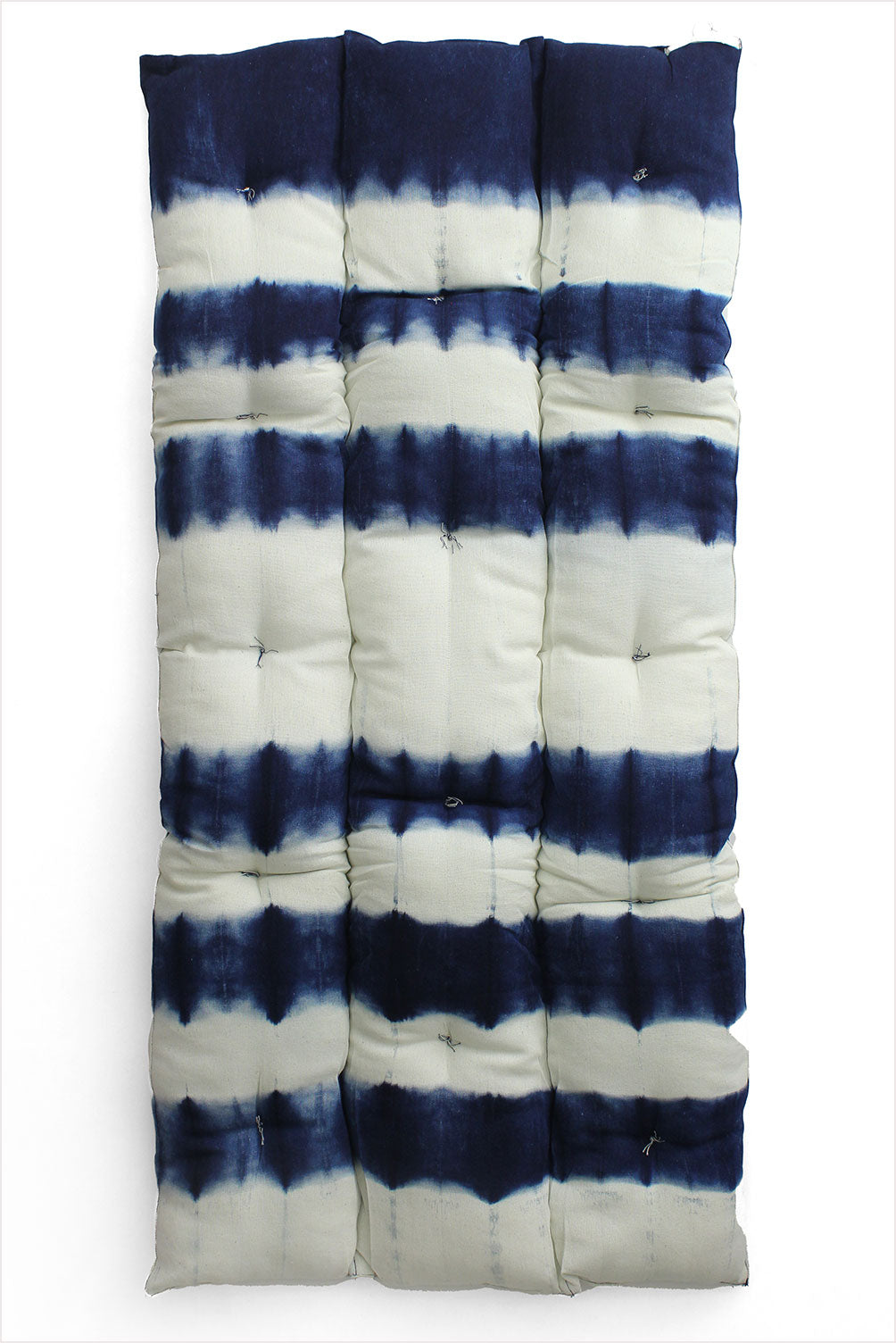 Tensira Rectangular Mattress Inversed Indigo Tie Dye