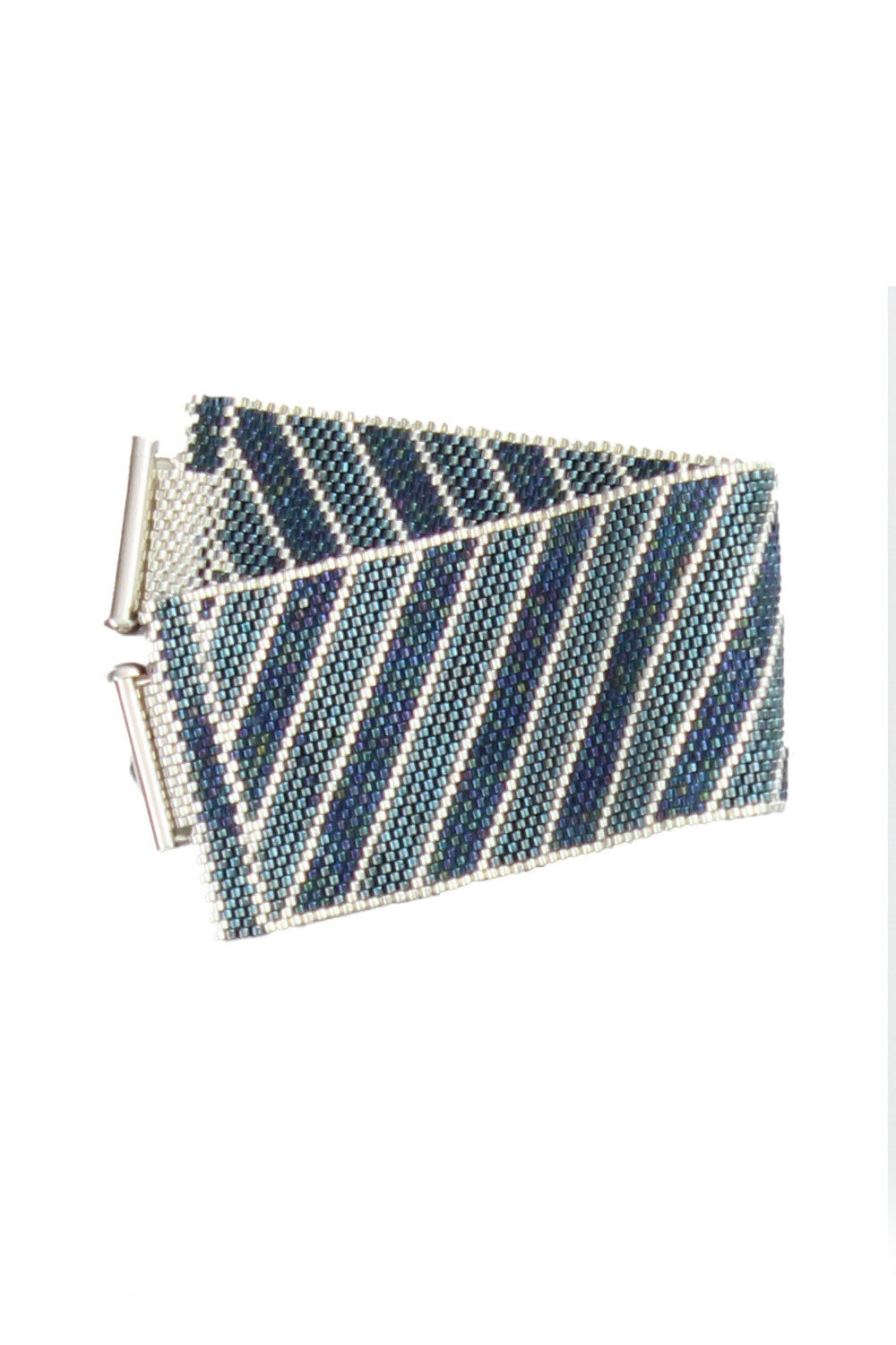 Diagonal Beaded Cuff