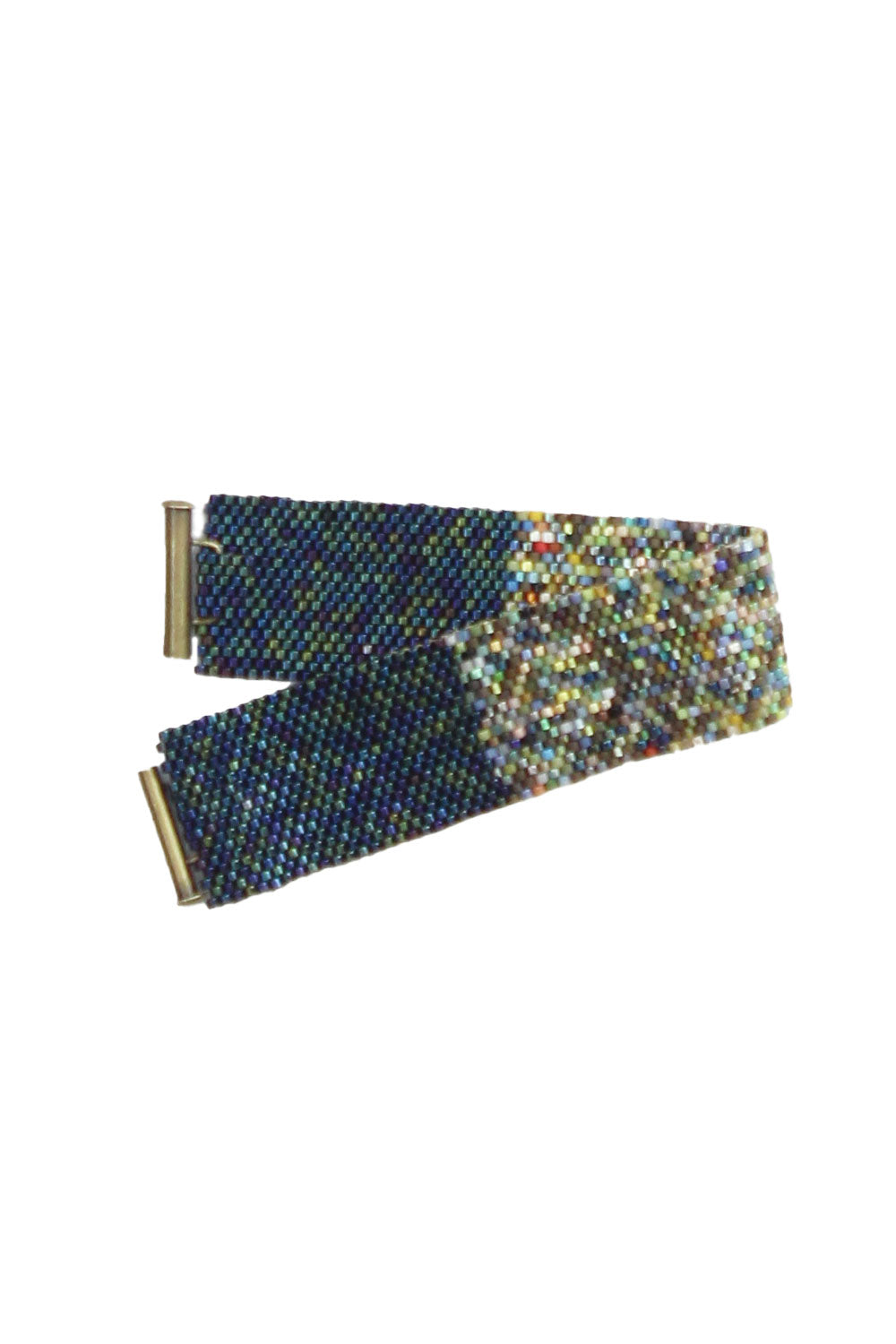 Multi-colored  Beaded Cuff