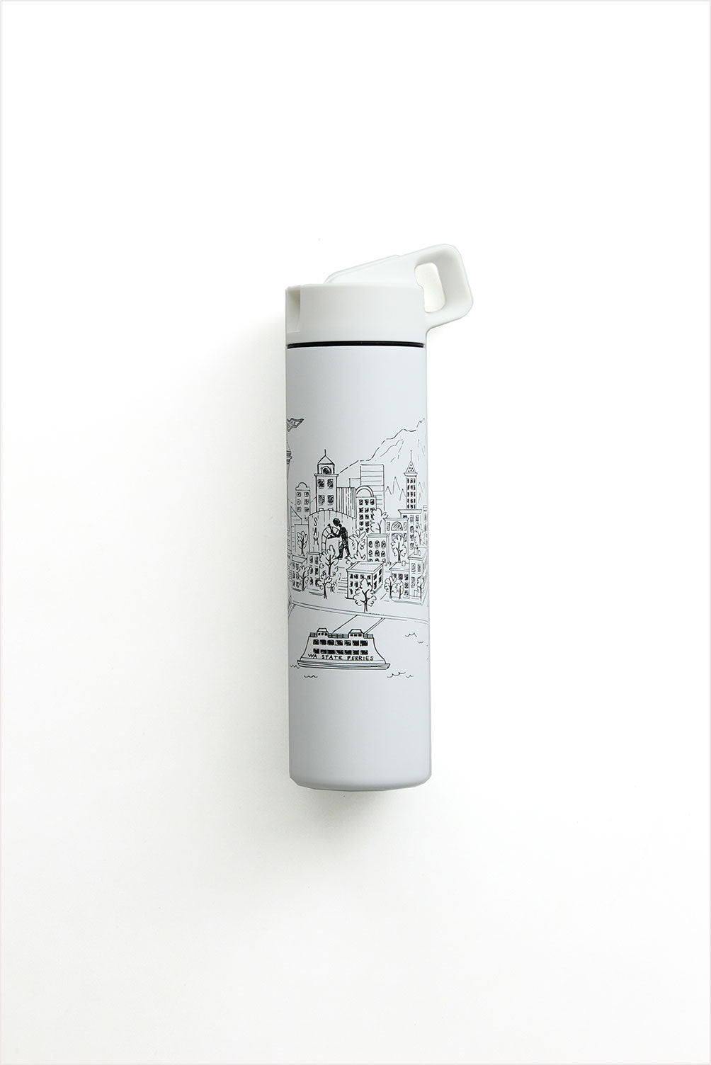 F&amp;H Seattle Skyline Water Bottle