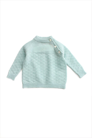 Cashmere Nino Pullover Sweater Agate