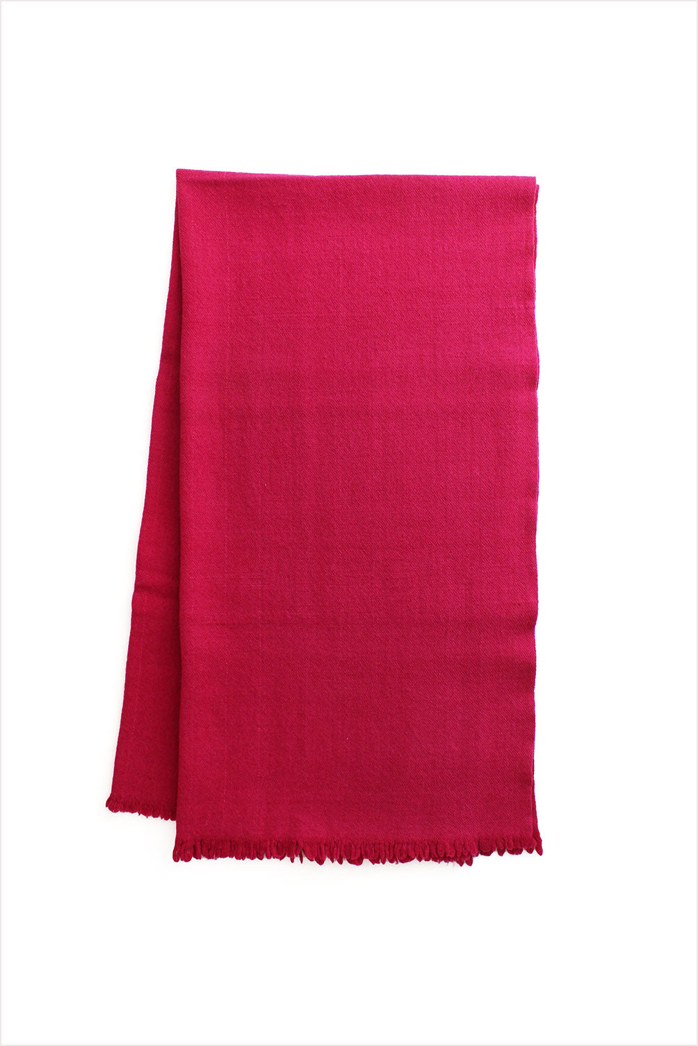 Wool Throw Hot Pink