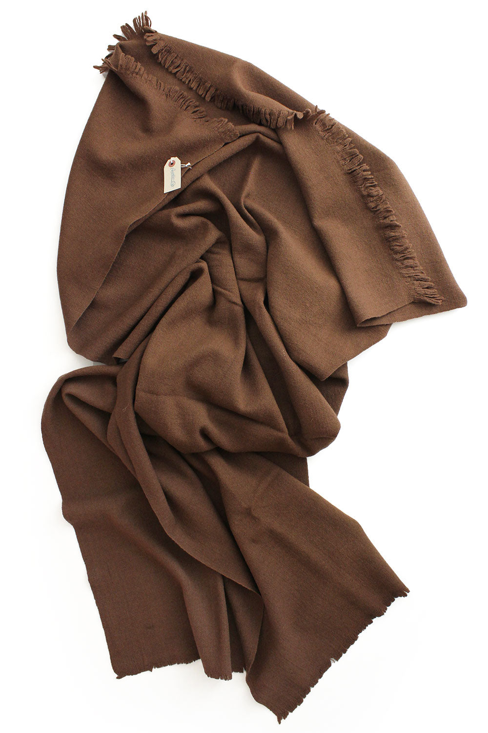 Wool Throw Brown